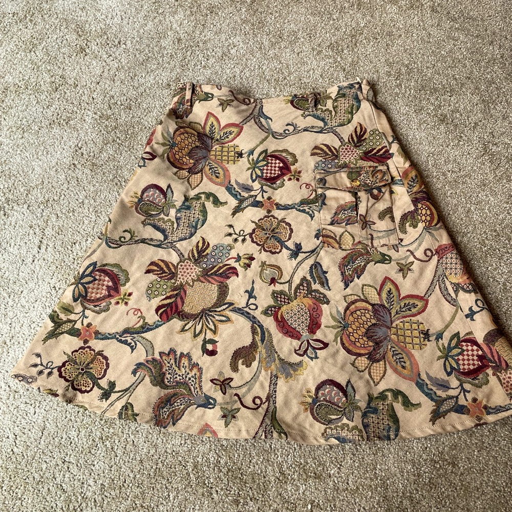 Vintage Corey Lynn Carter a-line skirt. Size 4. Originally from Anthropologie
